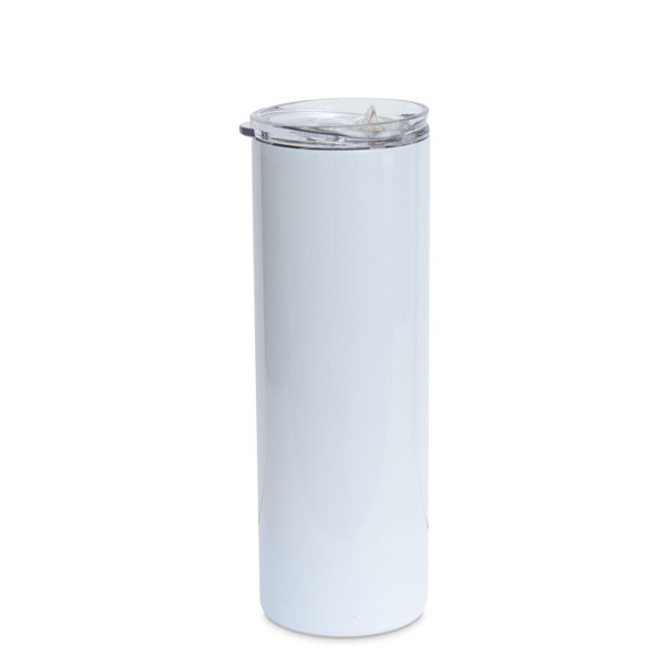 20 oz BLANK Vacuum Insulated Stainless Steel Tumbler - Silver - 25 Pack -  CLOSE OUT
