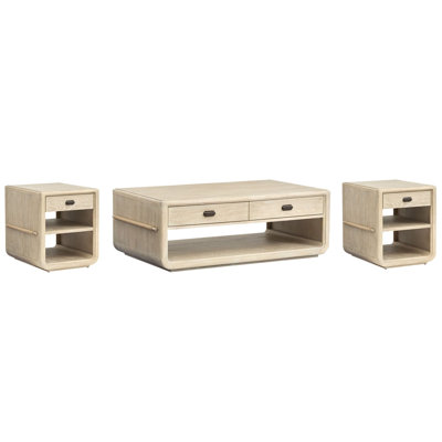 Table de bout rectangulaire avec 2 chaises d'appoint Regulski