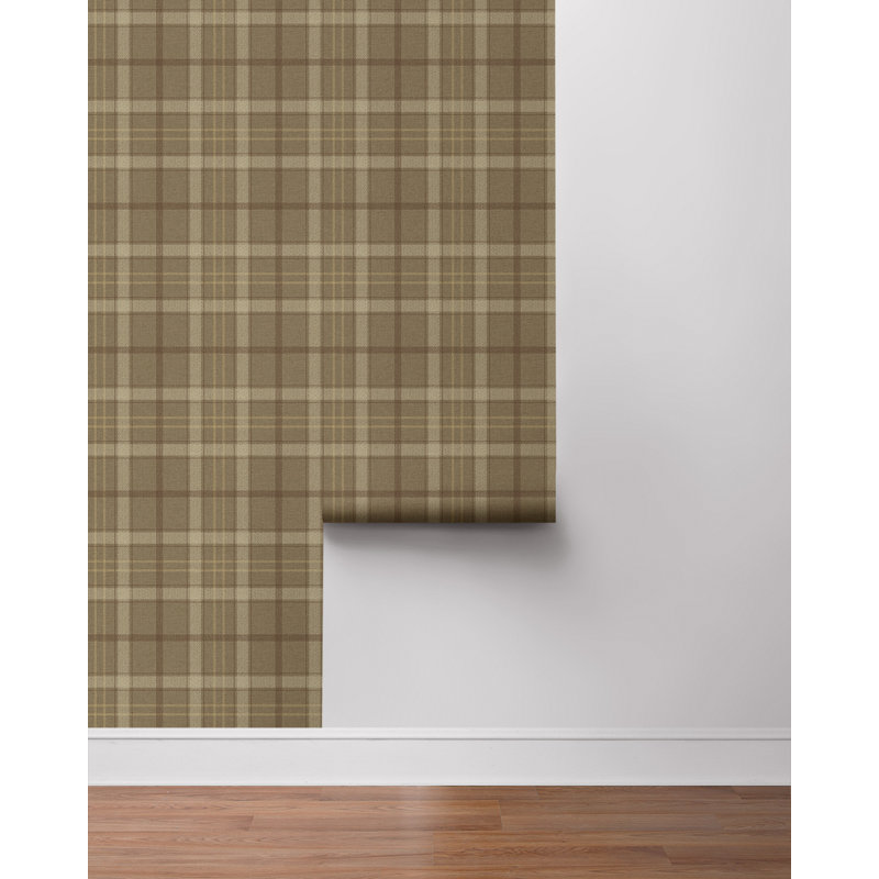 Papier peint à motif écossais Seabrook Designs