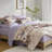 Taupe King Floral Comforter With Bed Sheets - Soft Microfiber, In A Bag Comforter, Sheets, Pillowcases 100%