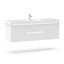 Ensemble de meuble-lavabo mural simple de 60 po à DEL Valles