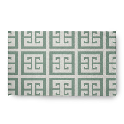 Subline Chenille Geometric Indoor Rug