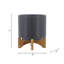 Support pour jardinière W, gris mat-1168475905-1168475904