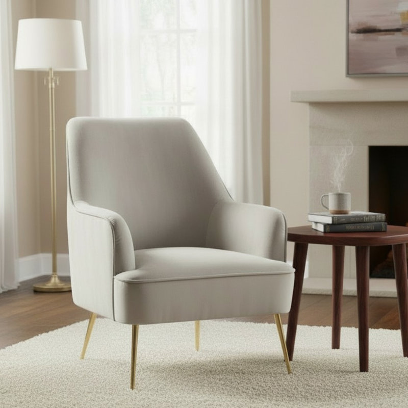 Chaise de loisirs Grimulf Rebecca, Gris