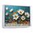 Cadre flottant blanc