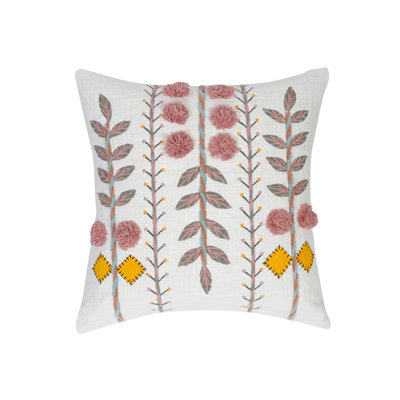 Antoneisha Floral Square Cushion Cover