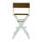 30" Folding Director Chair with Canvas-29340610-19623376