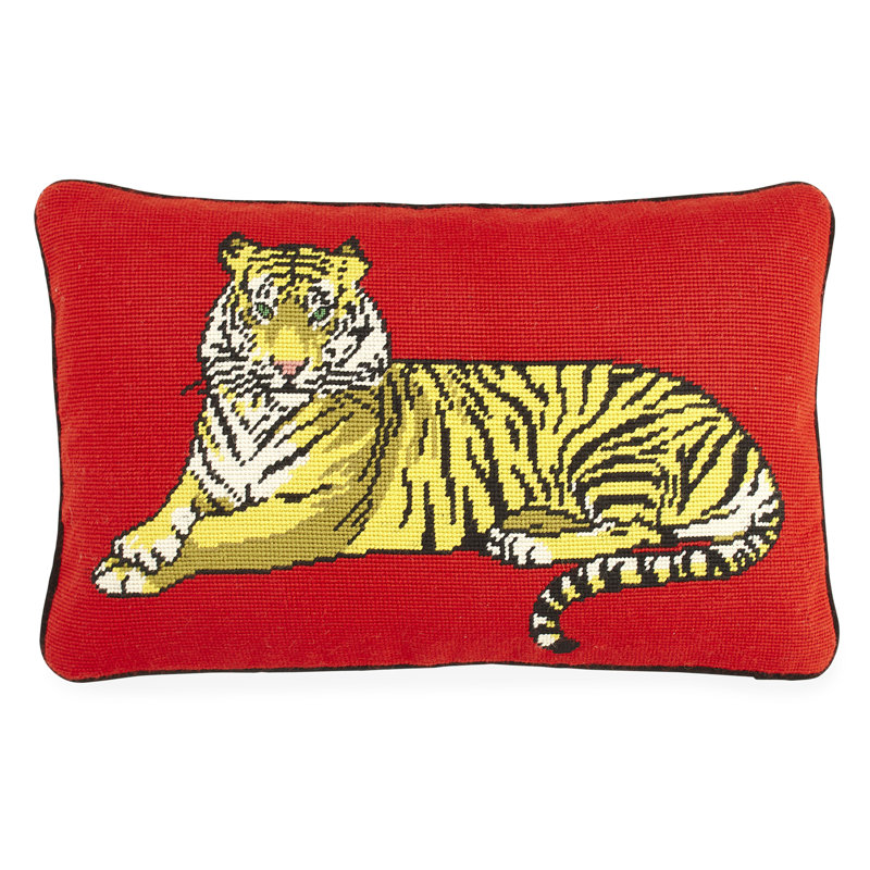 KIT Safari Needlepoint Pillow