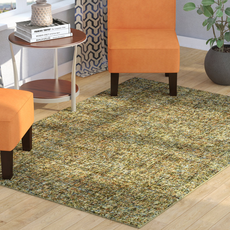 Gilboa Hand Tufted Wool Indoor Rug, Rectangle 3'6" x 5'6"