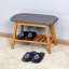 Banc d'entrée, banc de rangement, range-chaussures-270323452