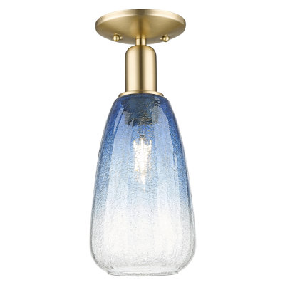 Downtown Urban - Baxter - 1 Light 6" Semi-Flush Mount 