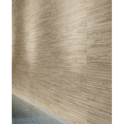 New Classic Lines 24"x48" 3D Textured Stone Look Porcelain Wall Tile