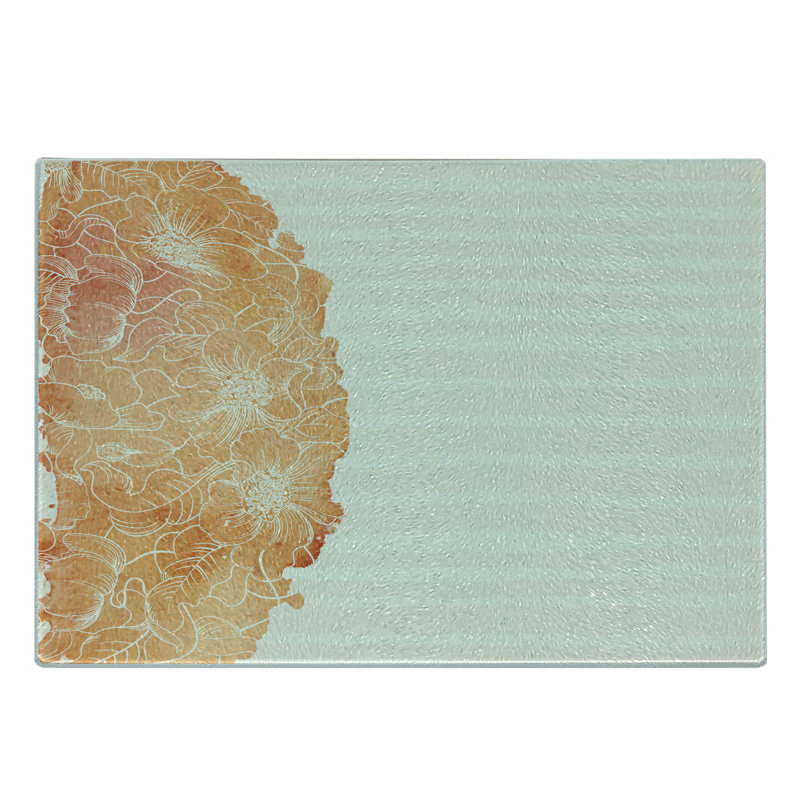 Planche à découper en verre trempé Ambesonne