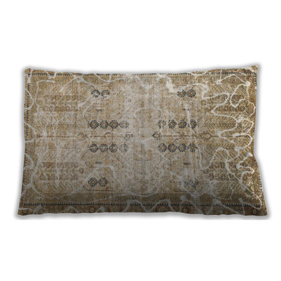 Abstract 1107 Lumbar Throw Pillow-Lumbar
