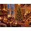 New 900 Warm White Lights，9FT Pre-Lit Spruce Christmas Tree