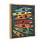«Boat On Grassy Shore Floater Frame» par Amber Sterling sur toile-235925924-235925931