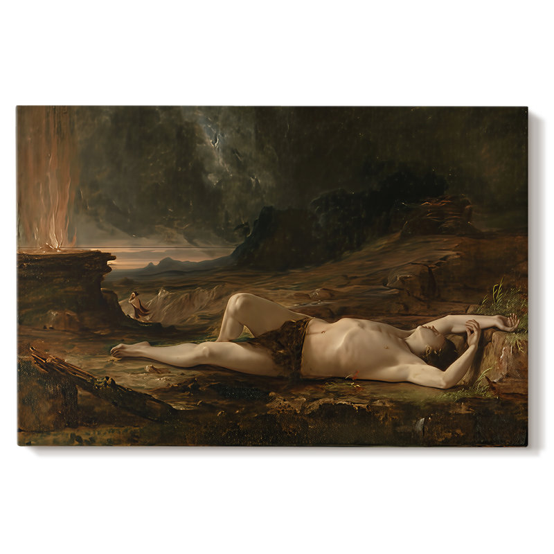 Abelard (ou la mort d'Abel) - Thomas Cole - Toile tendue avec châssis-1832, 40x60