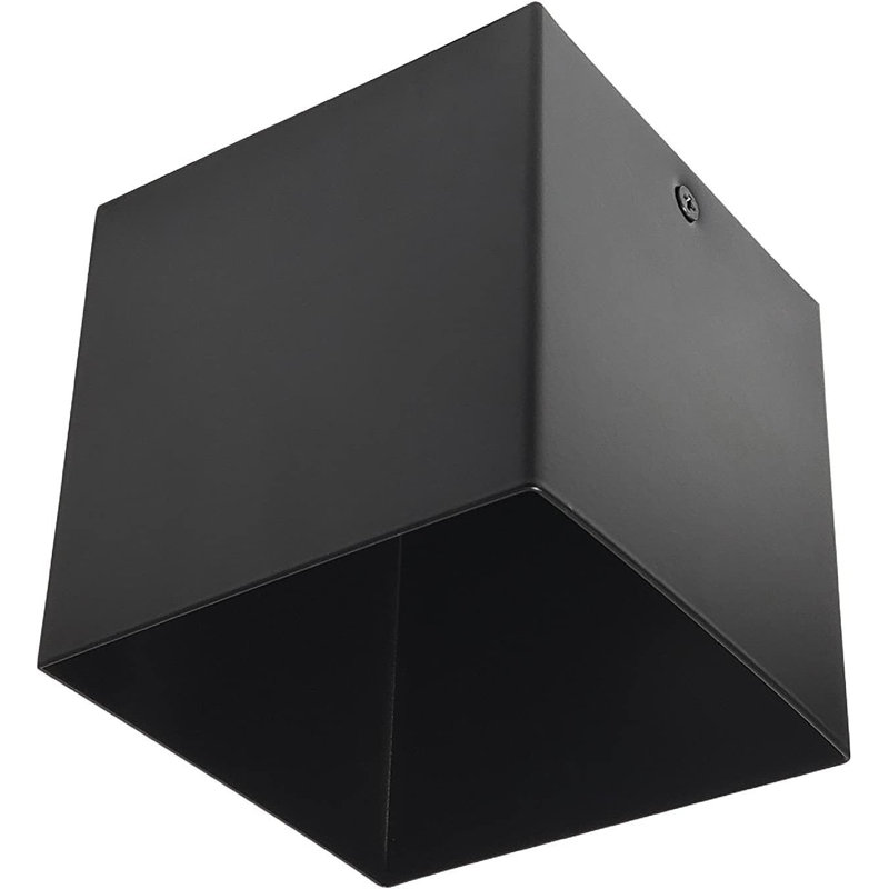 FIX / CUBE / GU10 / BK CUBE DUVÉ NOIR FIXTURE SUNLITE