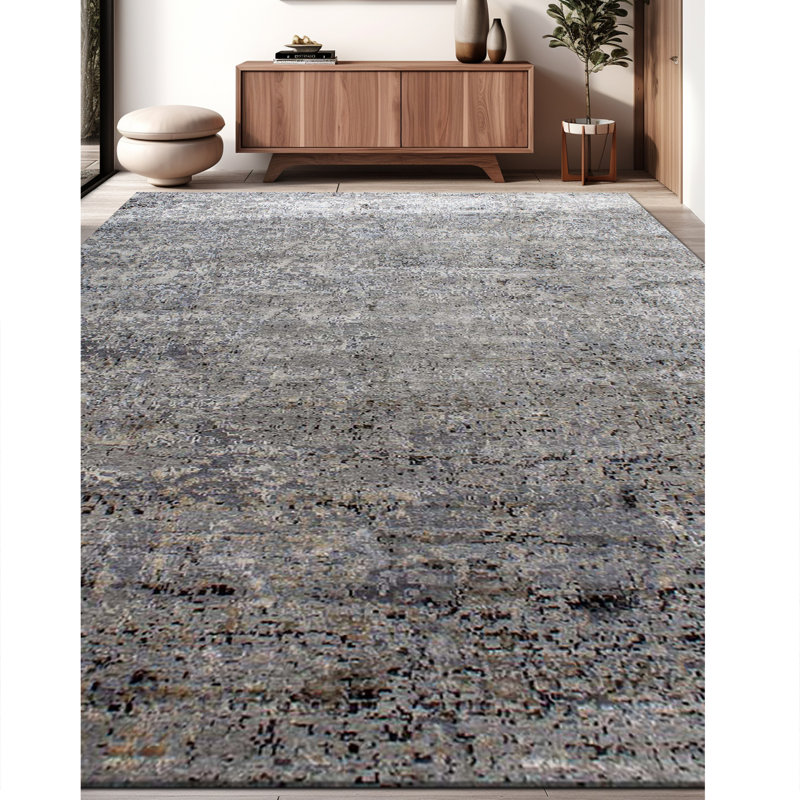 Abstract Area Rug, Rectangle 2' x 3'