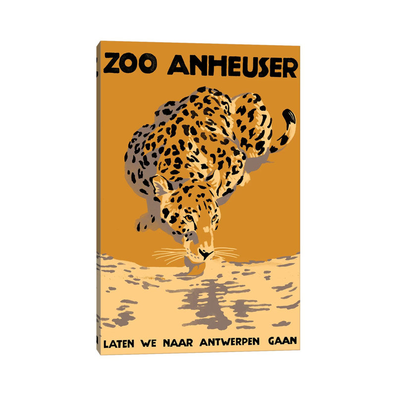 Euro Poster I by Jacob Green - Wrapped Canvas Print, 66.04 cm H x 45.72 cm W