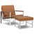 Brown Faux Leather