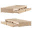 Solid Wood Storage Bed-126122243