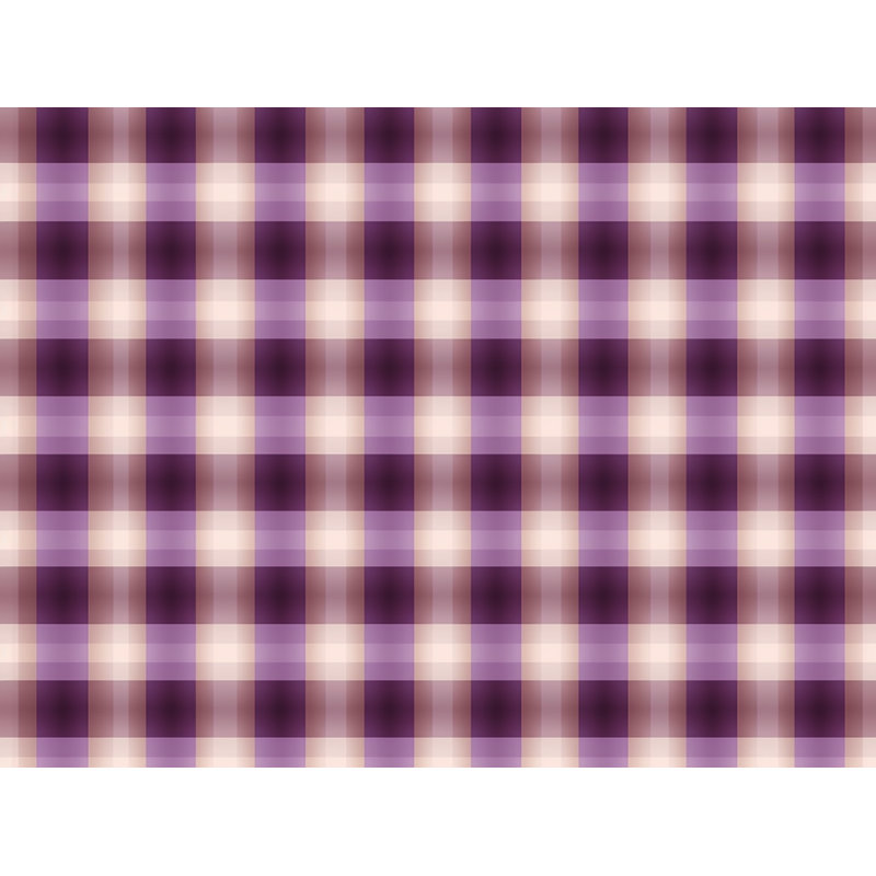 Rideau de douche Saphirah Gingham, H 93 po x l 70 po