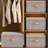 Storage Box With Lid, Large Storage Box, Pu Leather Handle, Foldable Linen Fabric Storage Box, Used For Home Closet Organizer, Set Of 3-254041117