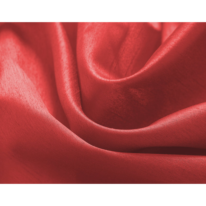 Panneau de rideau de fenêtre semi-transparent Alexzavier, Rouge, l 54 po x L 95 po