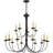 Analycia 15 - Light Dimmable Tiered Chandelier