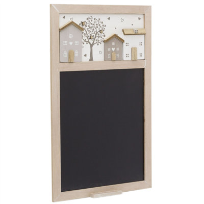 Magnetic Slate Chalkboard Bulletin Board