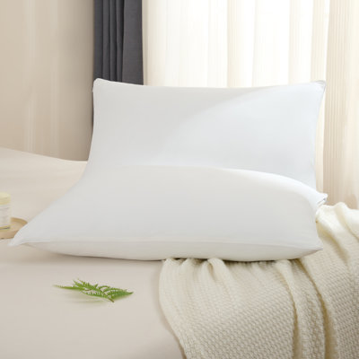 2Pk Cooling Bed Pillows with Removable Zippered Cover 100% Premium Softness, King Size