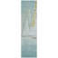 Tapis bleu sarcelle lavable à la machine intérieur / extérieur Xhevrie-112059602