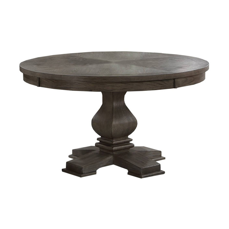 54.4" W DINING TABLE, OAK
