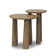 Cooper Solid Wood Nesting End Table