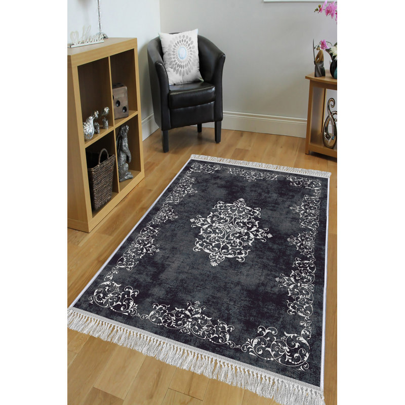 Tapis de couloir luxueux, tissu 100% velours, 31,5 x 78,7 pouces | Semelle en coton antidérapant, hauteur de poils de 0,5 po | Antibactérien, lavable à la machine, tissé avec impression numérique 3D | Parfait pour le salon et les vestibules