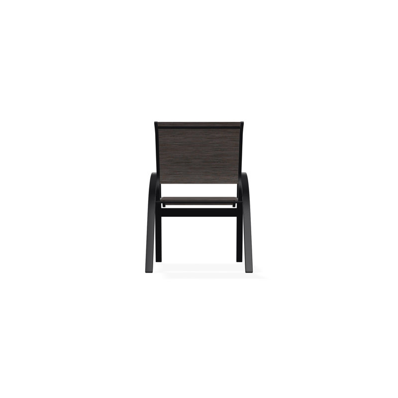 Aruba II Outdoor Dining Chair, James, Black