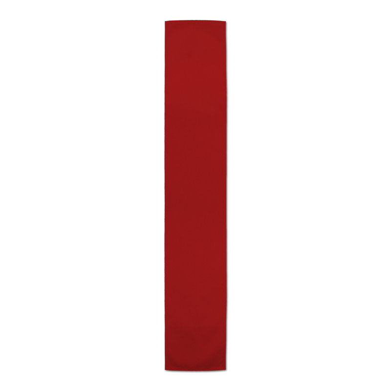 Chemin de table Costantina, P 16 po x L 72 po, Rouge
