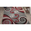 Tapis intérieur à motif abstrait tourbillonnant Aarley-Ray-811996077