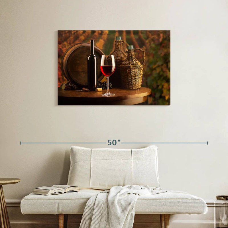 Yarlin Vineyard Red Wine Sampling, 24" H x 36" W