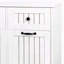 Laundry Cabinet with 2 Removable Baskets and 2 Drawers