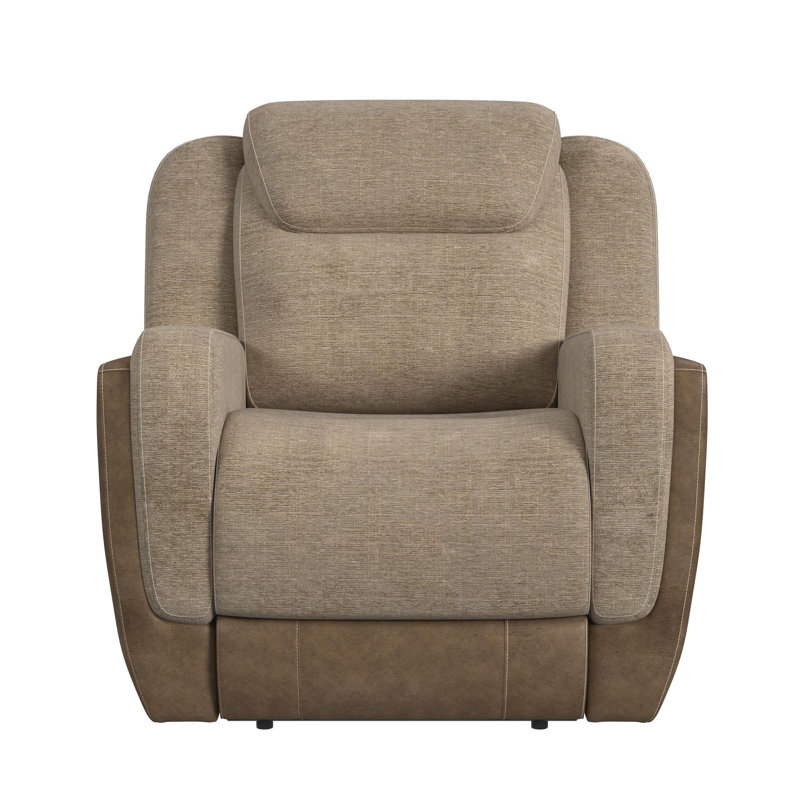Viper Glider Motion Recliner, Rancho Beige Polyester