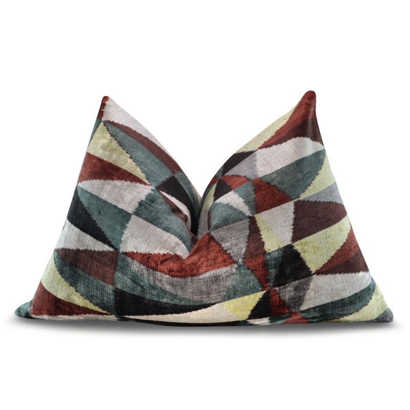 Velvet Lumbar Pillow Cover & Insert