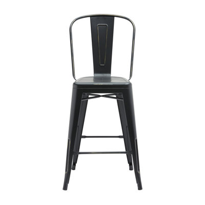 Kiplin Counter Stool with Metal Frame