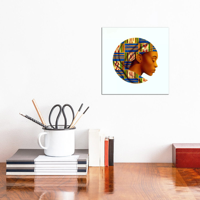 Uzuri by Keith Mallett - Wrapped Canvas Print, 30.48 cm H x 30.48 cm W