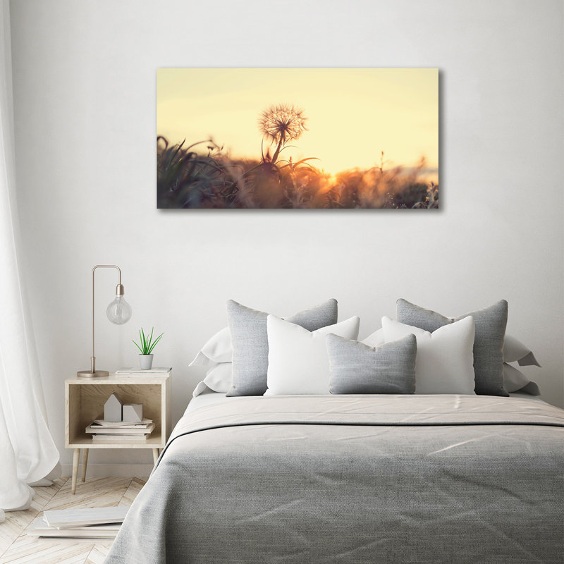 Dandelion - No Frame Print on Glass, Canvas, 70cm H x 140cm W x 2cm D