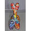 Statue de chien Hephzibah Graffiti