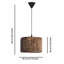 Chidalu - Light Natural LED Pendant