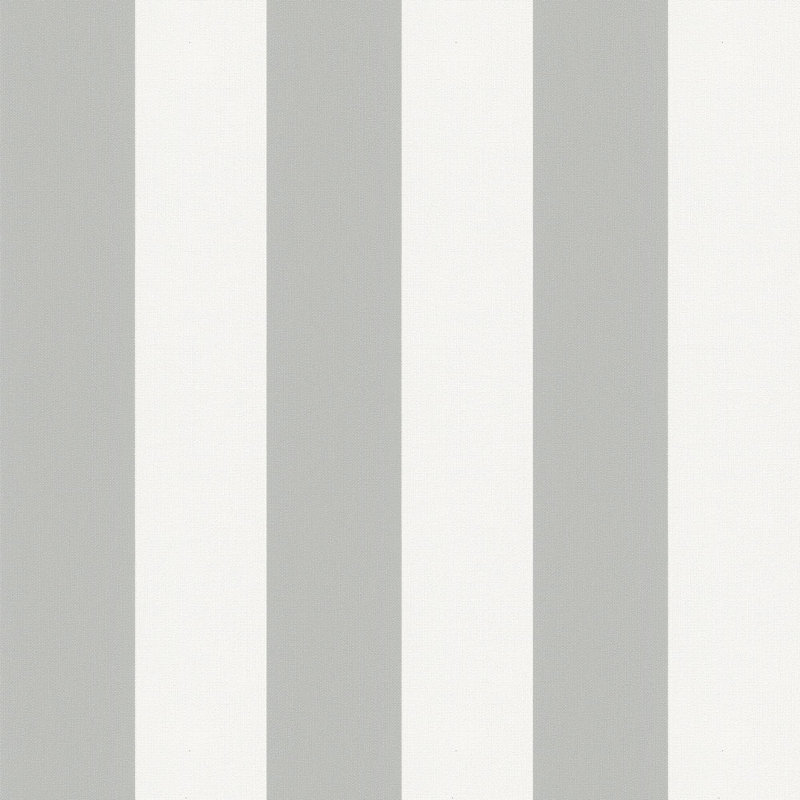 Ninti Industrial Effects Stripe Design Wallpaper Roll 10.05cm x 53cm, Grey