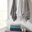 Ensemble de draps de bain 100% coton antimicrobien 2 pièces-1434634537
